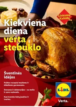 LIDL leidinys „Kalėdų stalui”