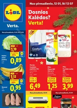 LIDL maisto prekių akcijų leidinys