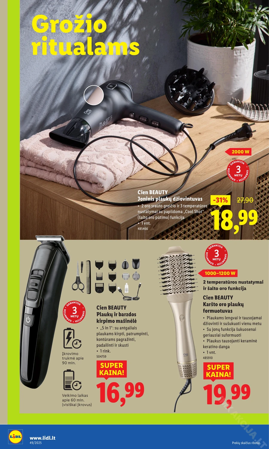 LIDL ne maisto prekių akcijų leidinys puslapis 14