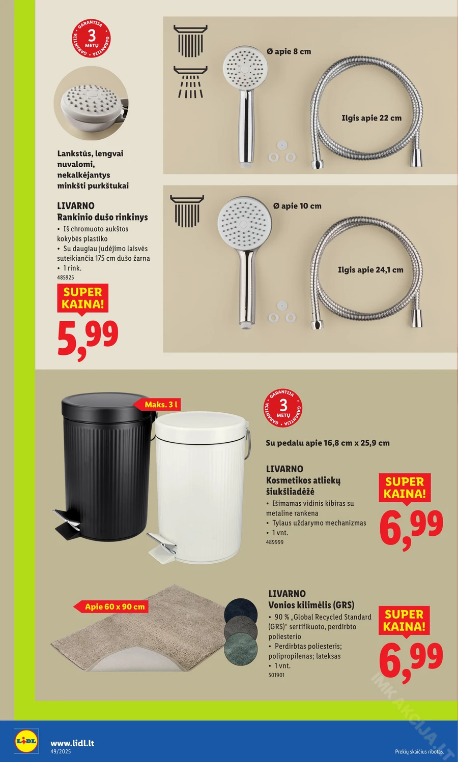 LIDL ne maisto prekių akcijų leidinys puslapis 16