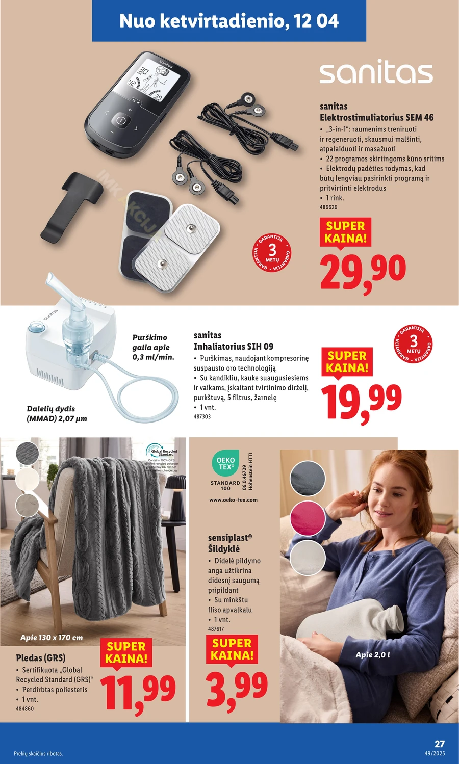 LIDL ne maisto prekių akcijų leidinys puslapis 27