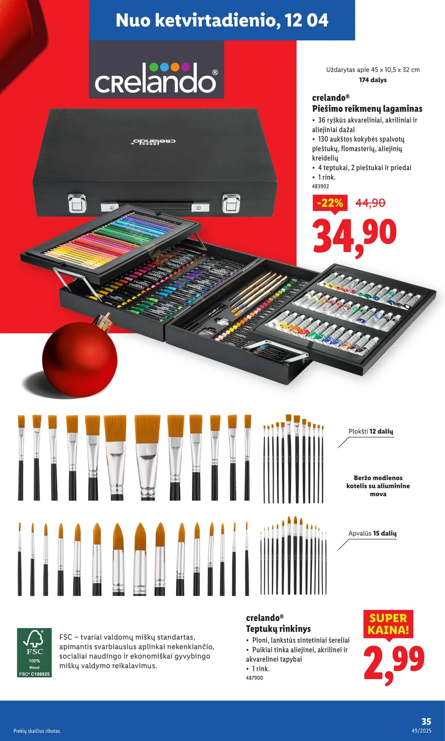 LIDL ne maisto prekių akcijų leidinys puslapis 35