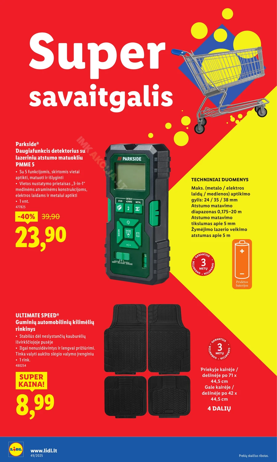 LIDL ne maisto prekių akcijų leidinys puslapis 44