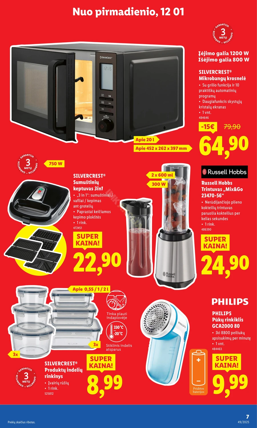 LIDL ne maisto prekių akcijų leidinys puslapis 7