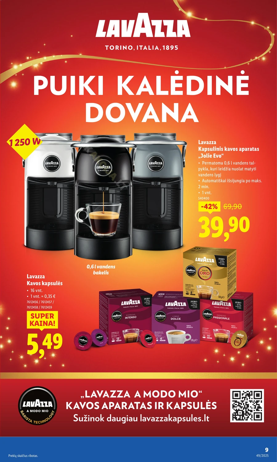 LIDL ne maisto prekių akcijų leidinys puslapis 9