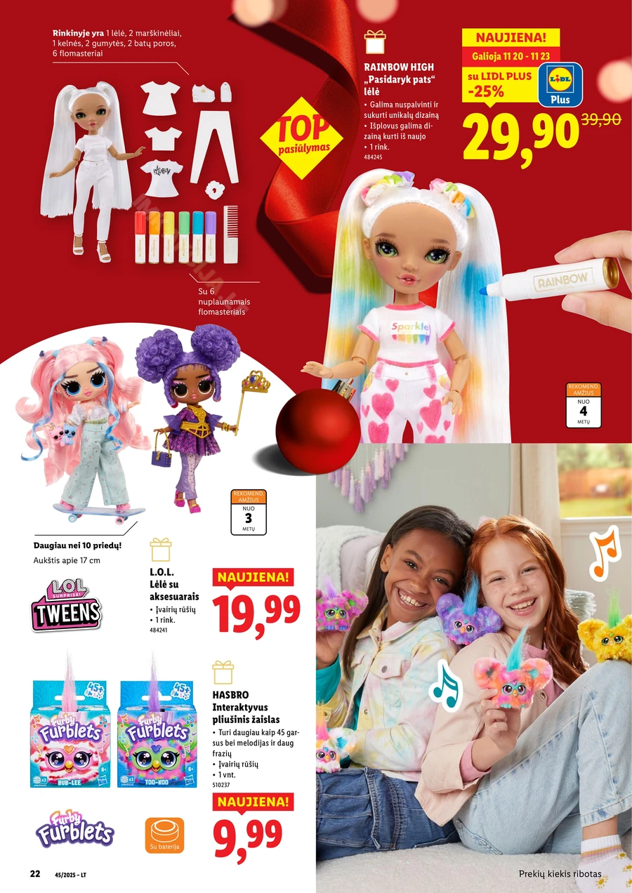 LIDL Žaislų katalogas 2025 puslapis 22