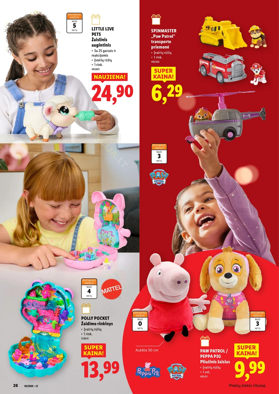 LIDL Žaislų katalogas 2025 puslapis 26