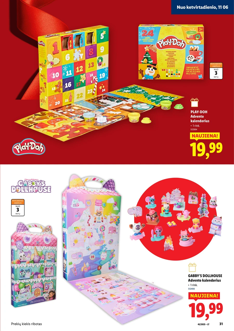 LIDL Žaislų katalogas 2025 puslapis 31