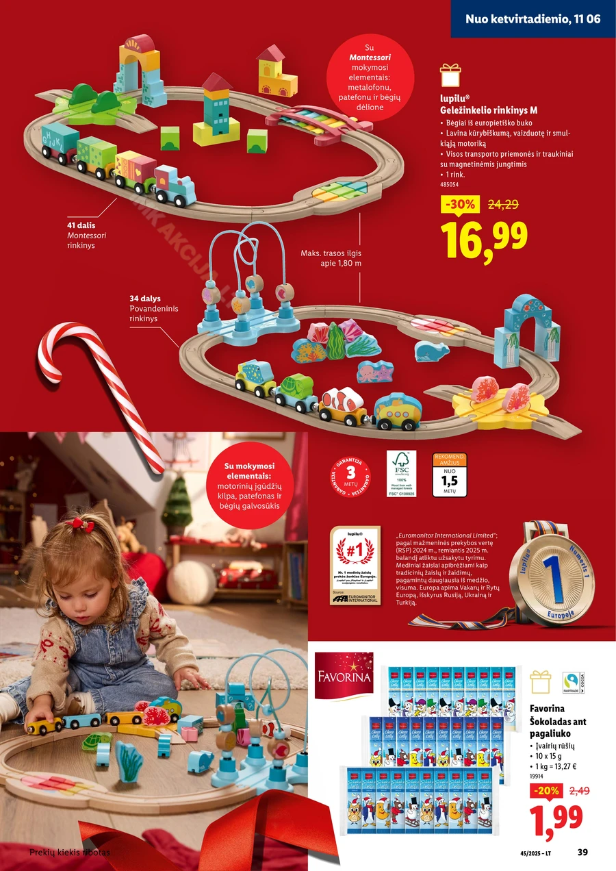 LIDL Žaislų katalogas 2025 puslapis 39
