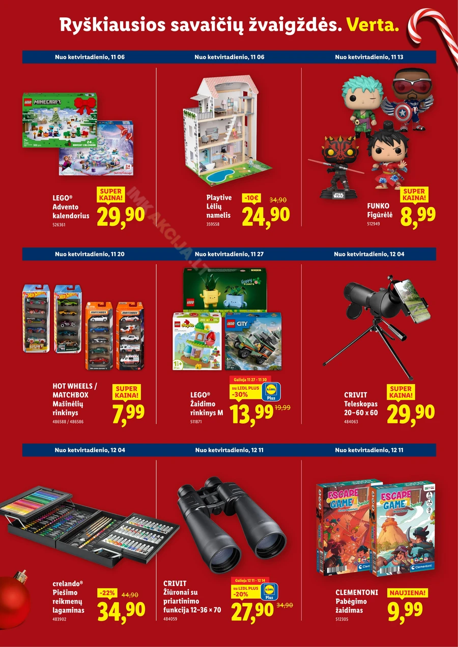 LIDL Žaislų katalogas 2025 puslapis 44