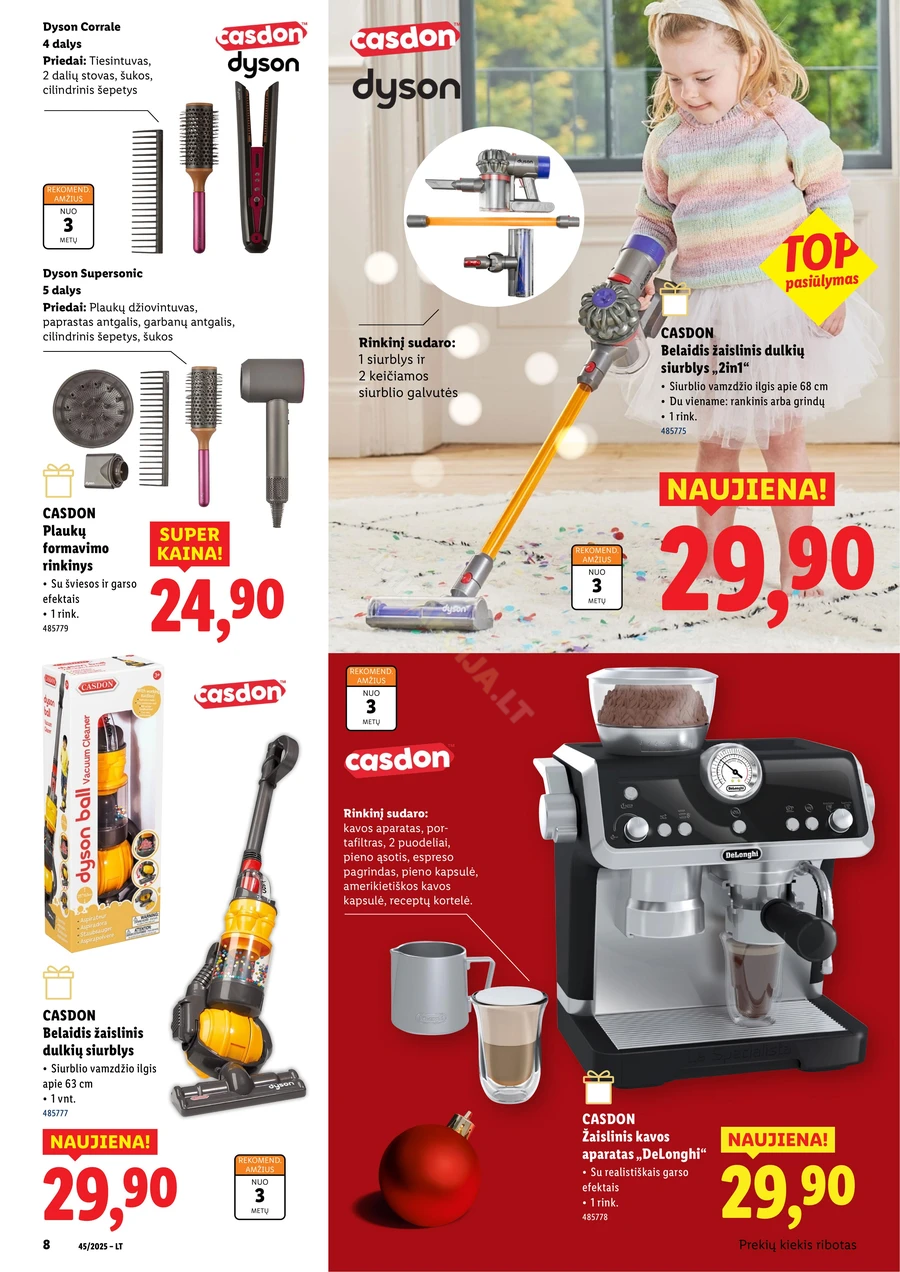 LIDL Žaislų katalogas 2025 puslapis 8