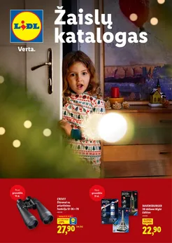 LIDL Žaislų katalogas 2025