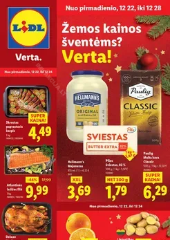 LIDL maisto prekių akcijų leidinys