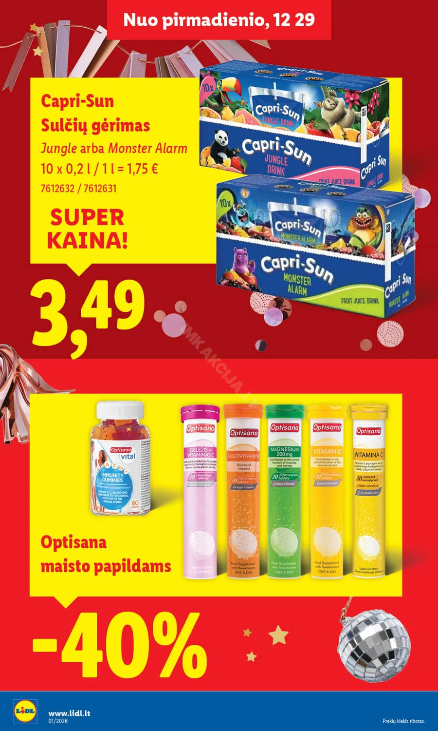 LIDL maisto prekių akcijų leidinys puslapis 20
