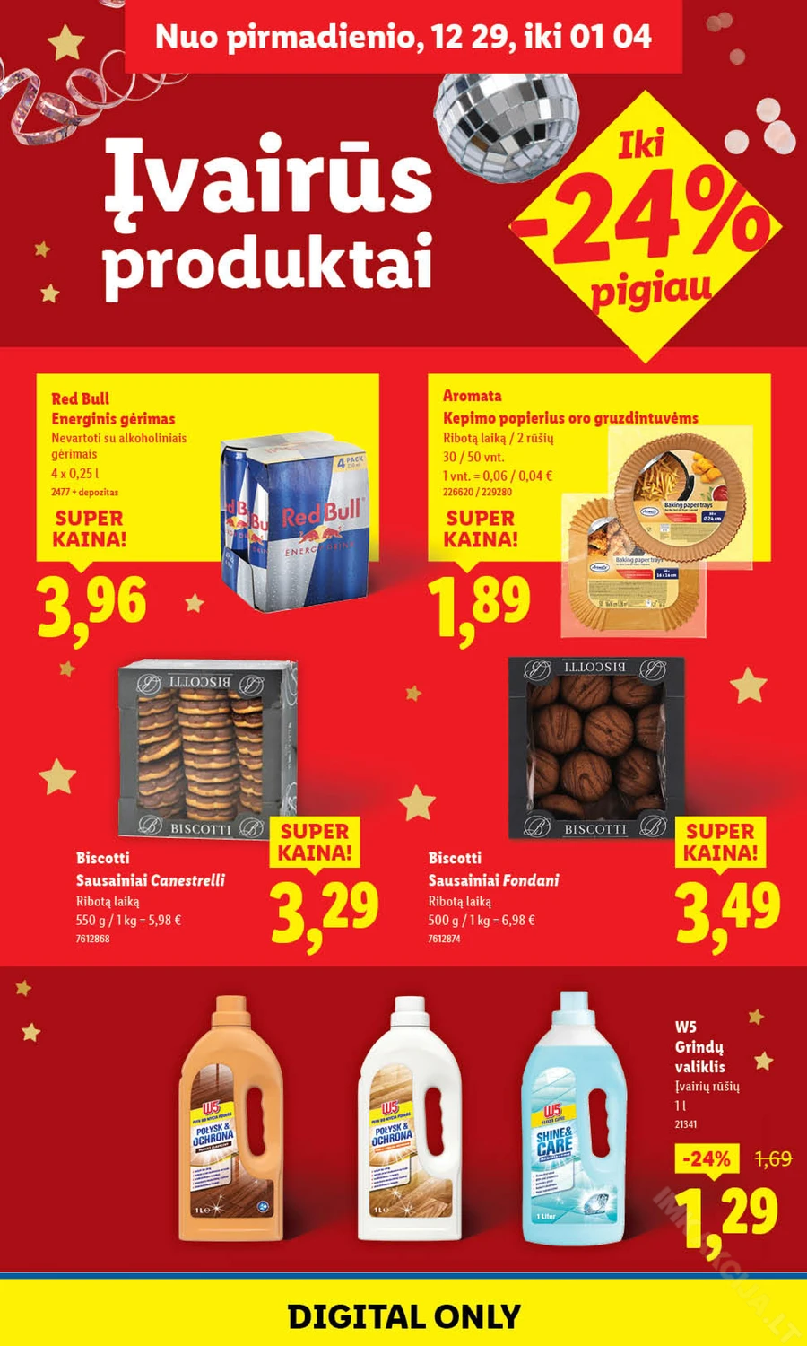 LIDL maisto prekių akcijų leidinys puslapis 32