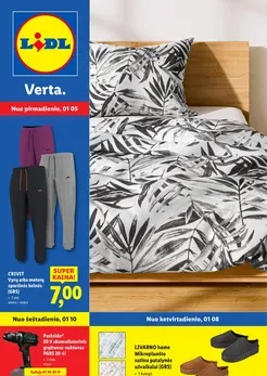LIDL ne maisto prekių akcijų leidinys