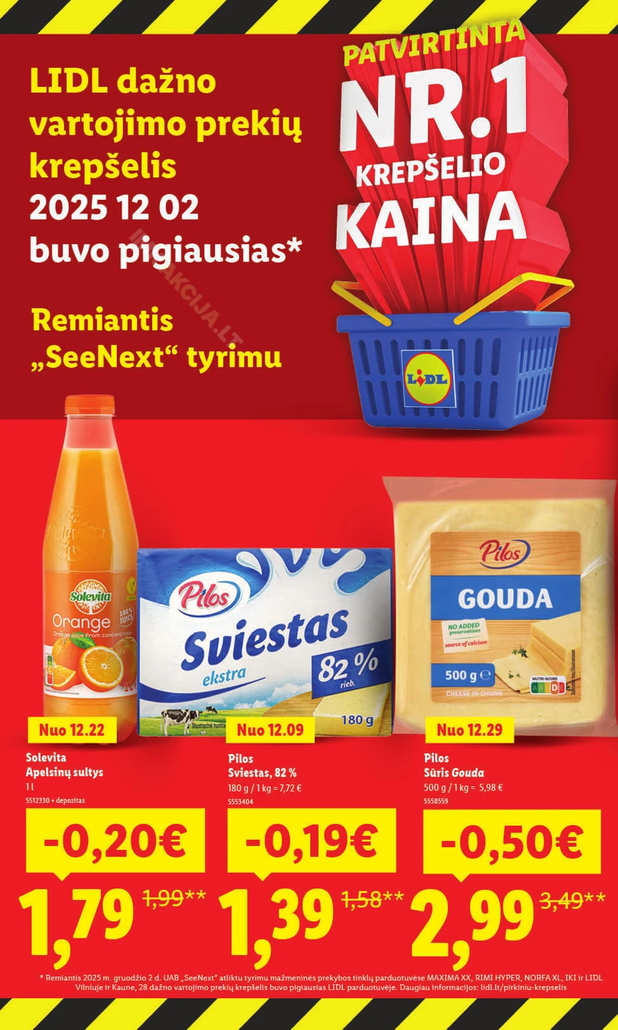 LIDL katalogas „Didysis kainų mažinimas“ puslapis 2
