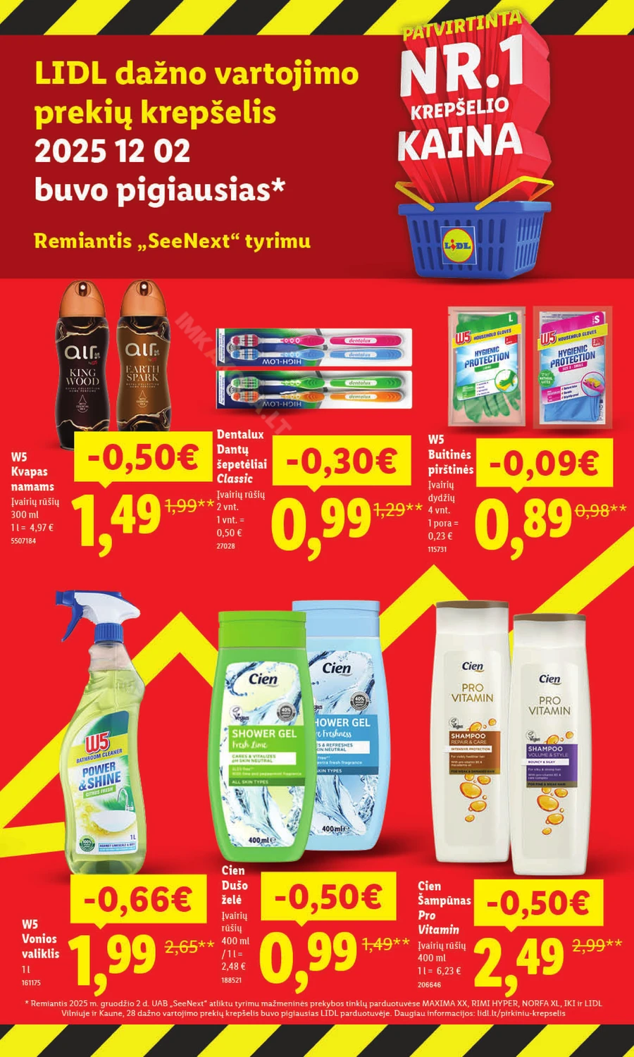 LIDL katalogas „Didysis kainų mažinimas“ puslapis 5