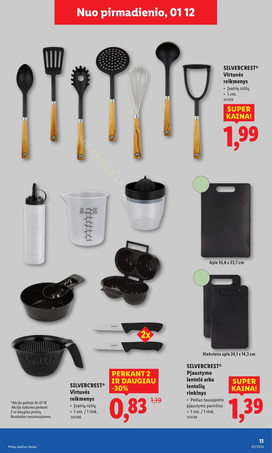 LIDL ne maisto prekių akcijų leidinys puslapis 11