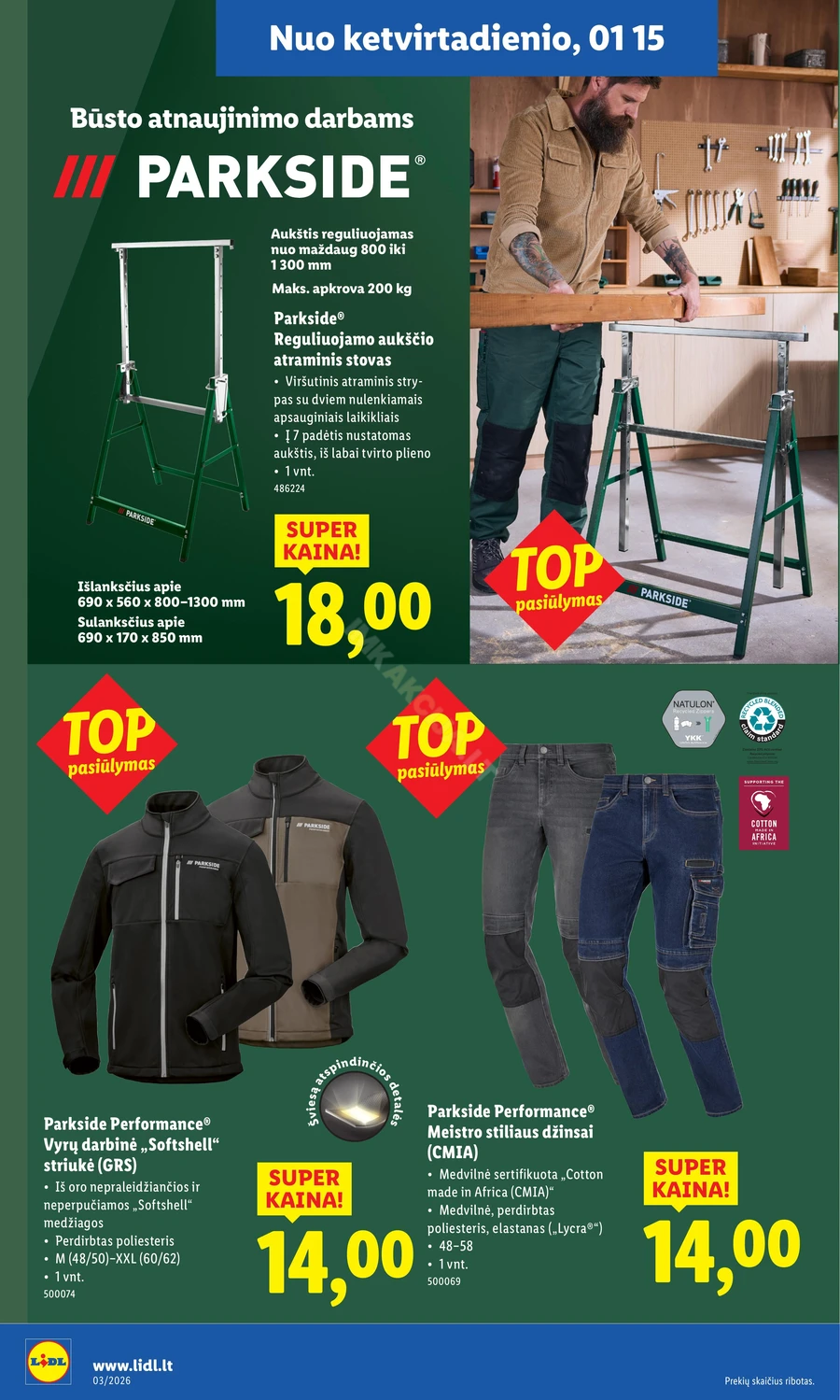 LIDL ne maisto prekių akcijų leidinys puslapis 12