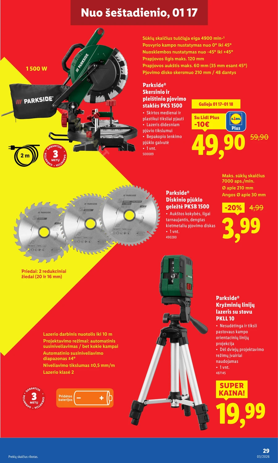 LIDL ne maisto prekių akcijų leidinys puslapis 29