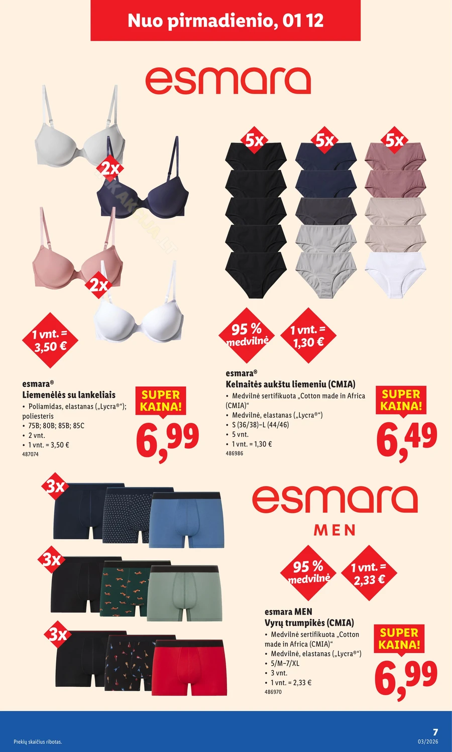 LIDL ne maisto prekių akcijų leidinys puslapis 7