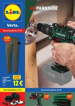 LIDL ne maisto prekių akcijų leidinys