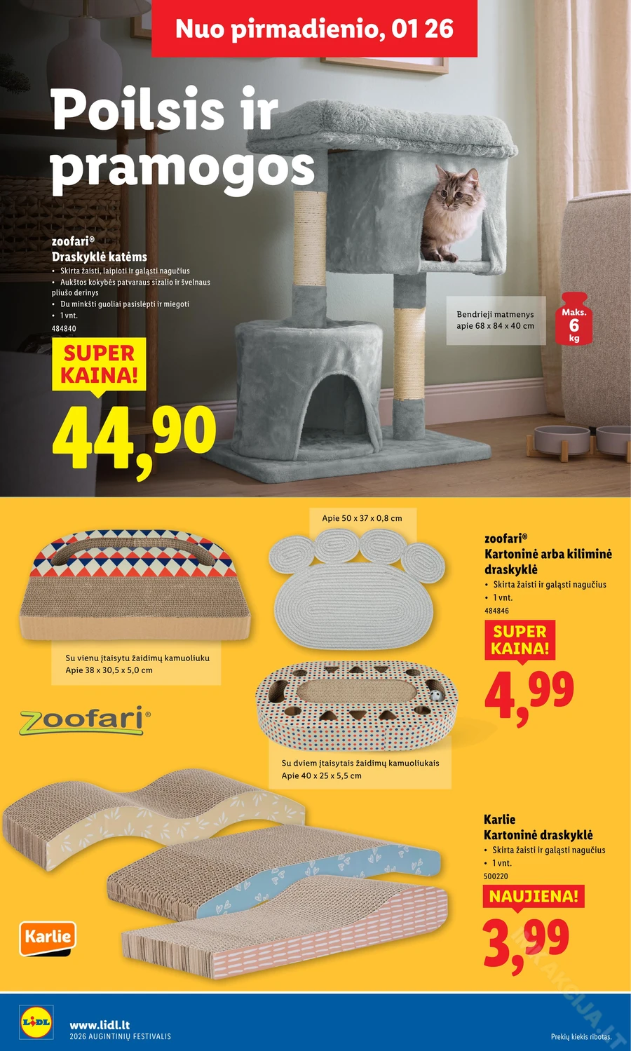 LIDL akcijų katalogas „Augintinių festivalis“ puslapis 12