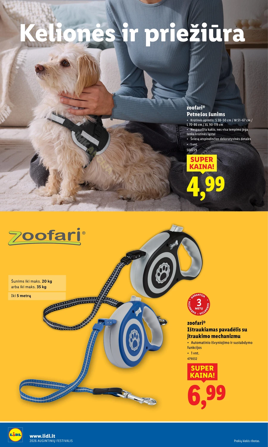 LIDL akcijų katalogas „Augintinių festivalis“ puslapis 14