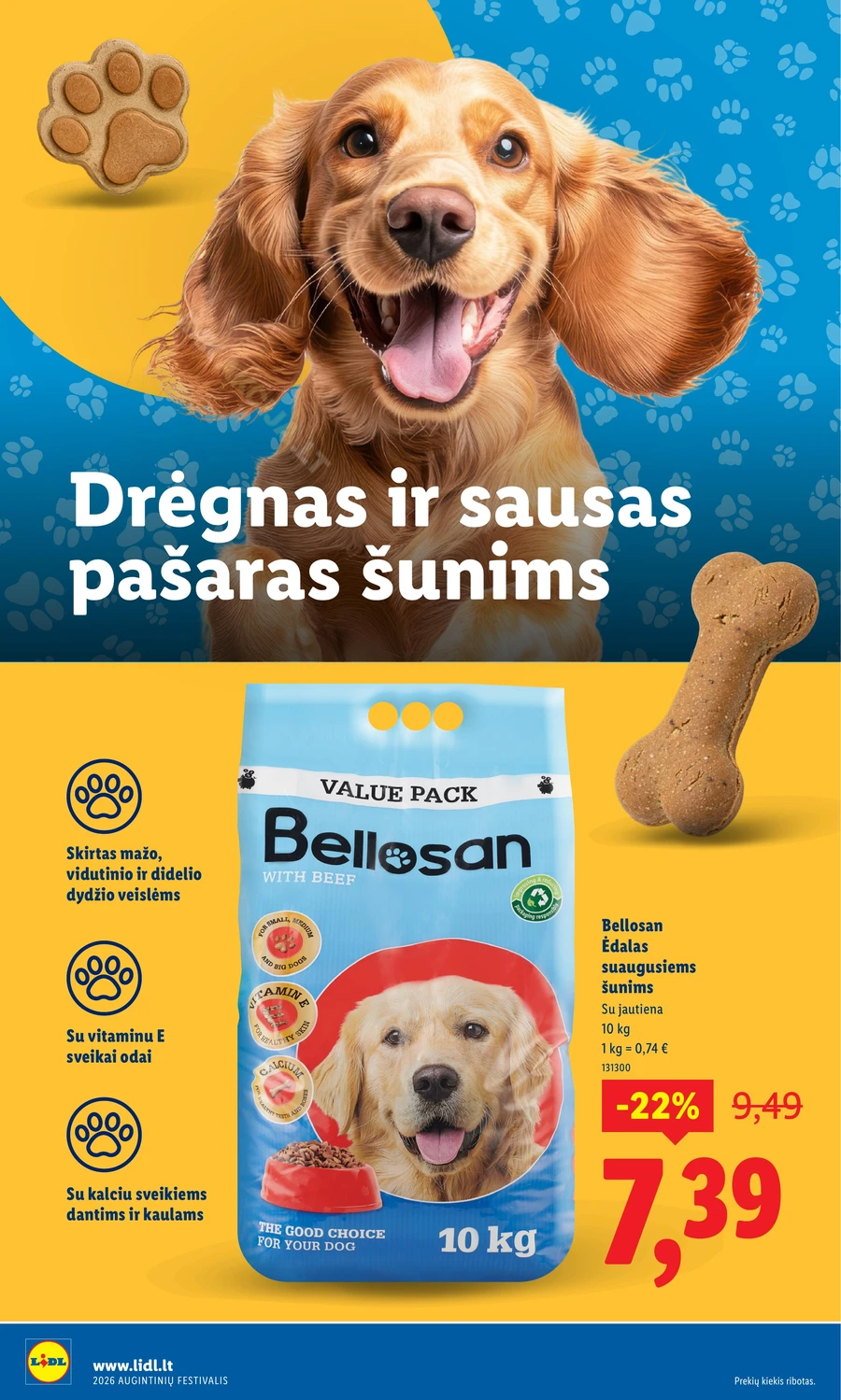 LIDL akcijų katalogas „Augintinių festivalis“ puslapis 4