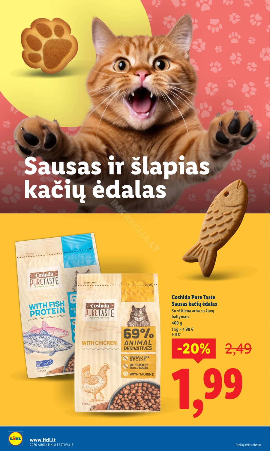 LIDL akcijų katalogas „Augintinių festivalis“ puslapis 8