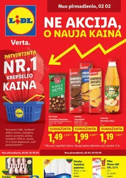 LIDL maisto prekių akcijų leidinys