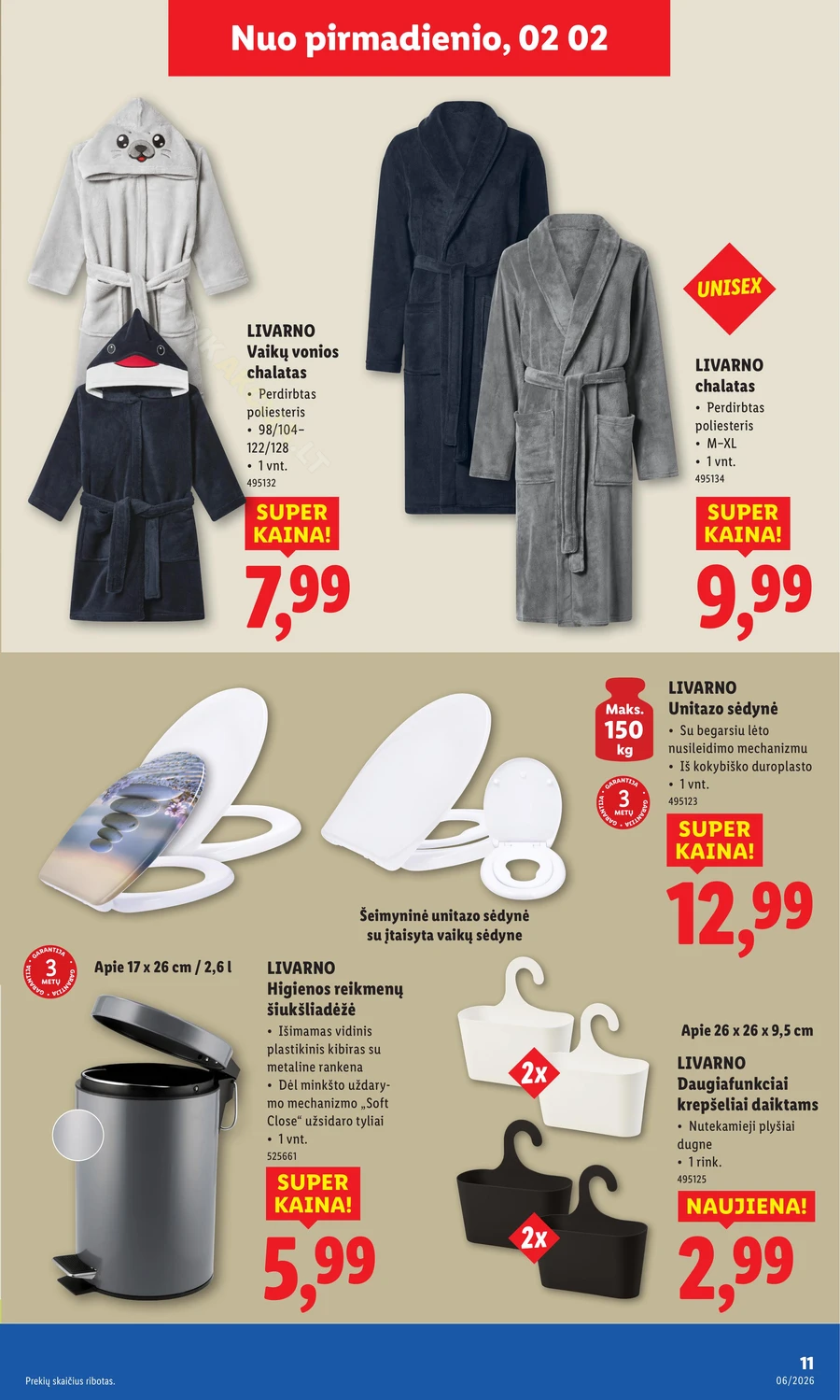 LIDL ne maisto prekių akcijų leidinys puslapis 11