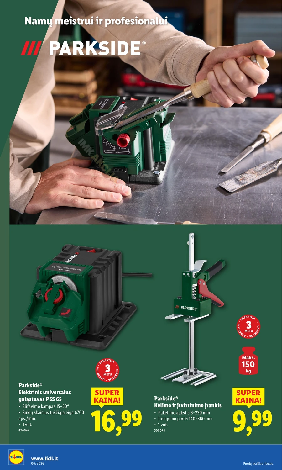 LIDL ne maisto prekių akcijų leidinys puslapis 16