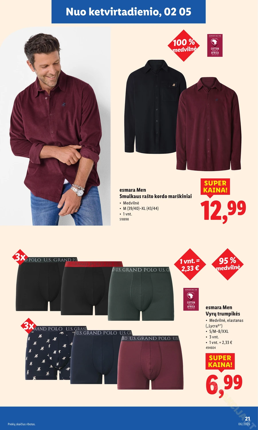 LIDL ne maisto prekių akcijų leidinys puslapis 21