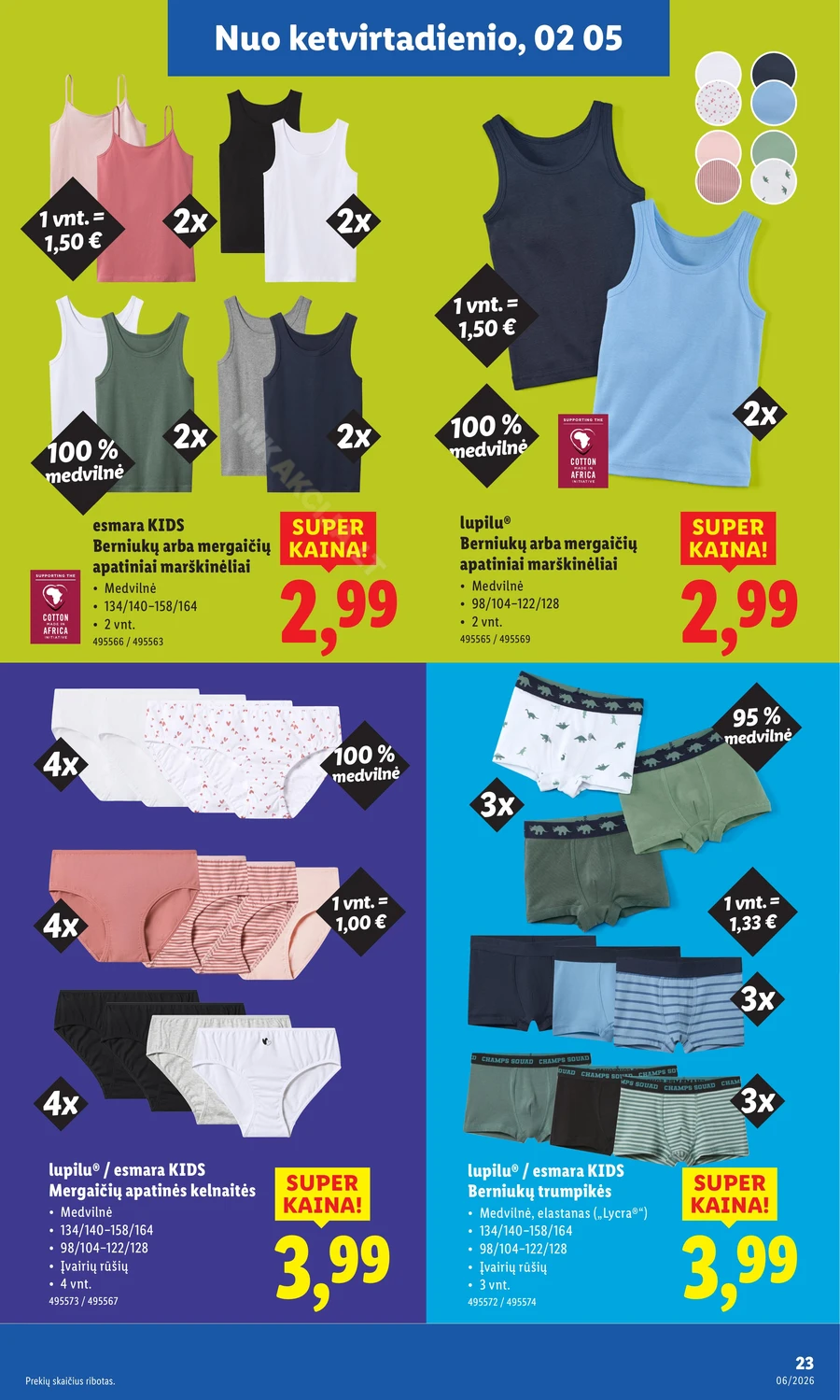 LIDL ne maisto prekių akcijų leidinys puslapis 23