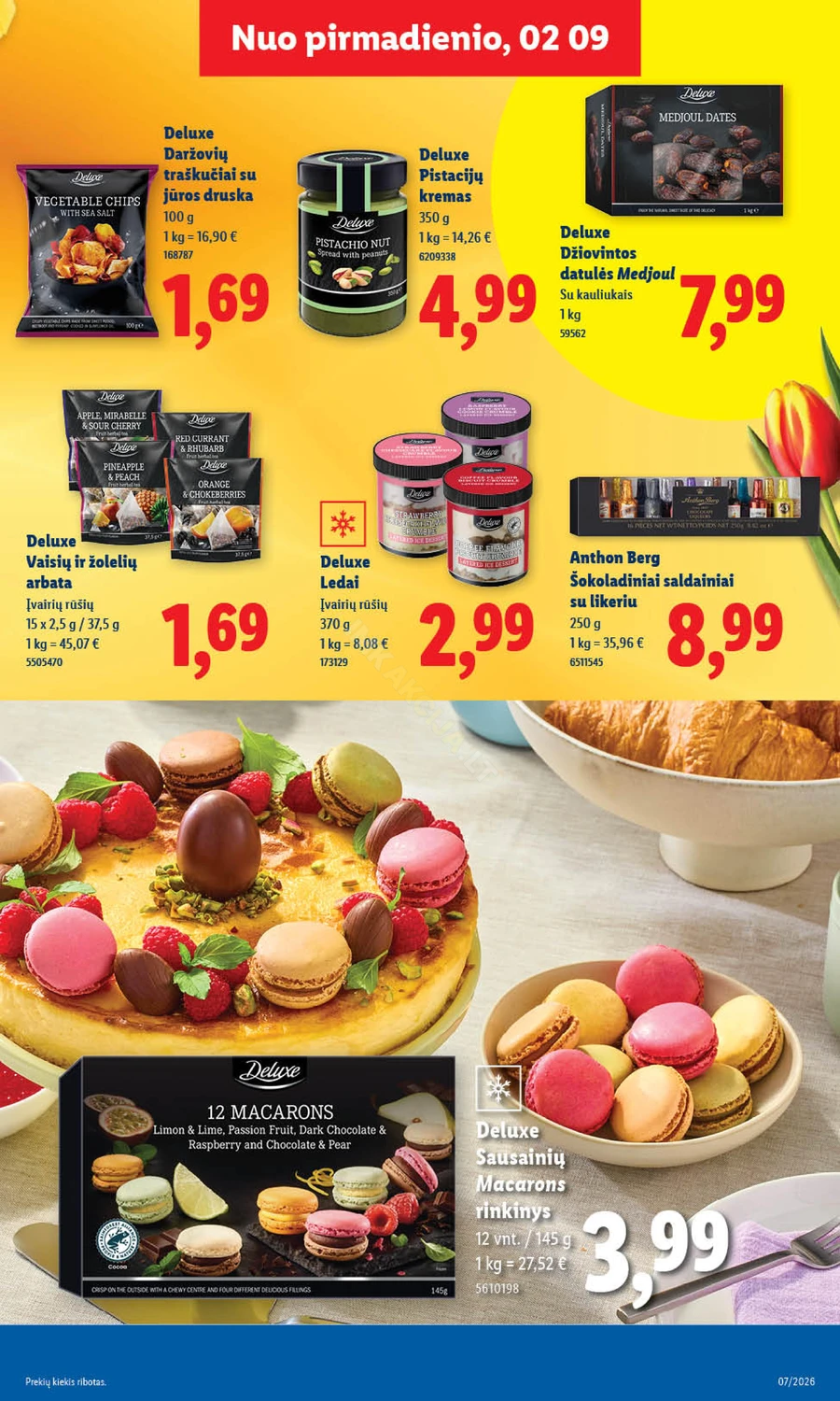 LIDL maisto prekių akcijų leidinys puslapis 11