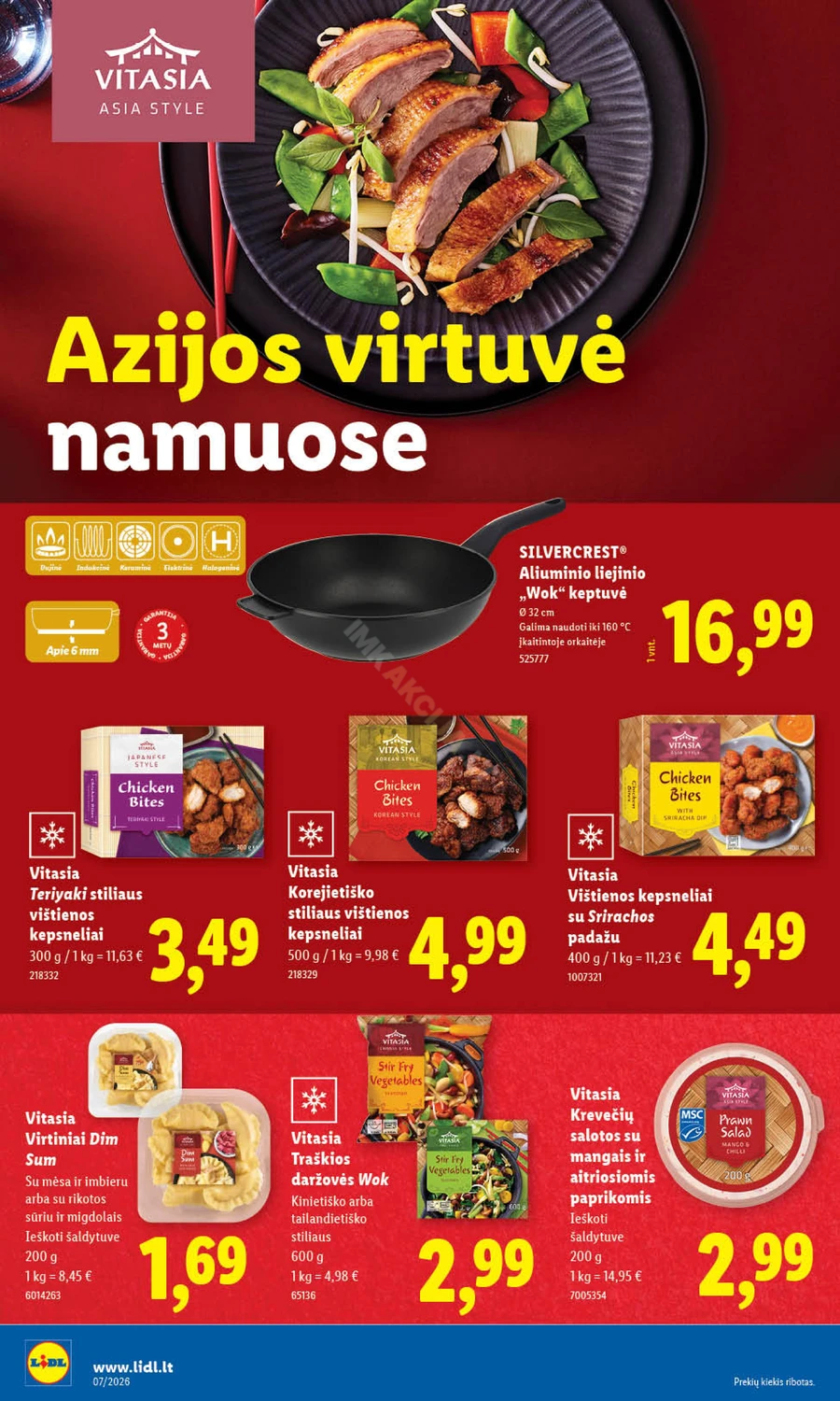 LIDL maisto prekių akcijų leidinys puslapis 18