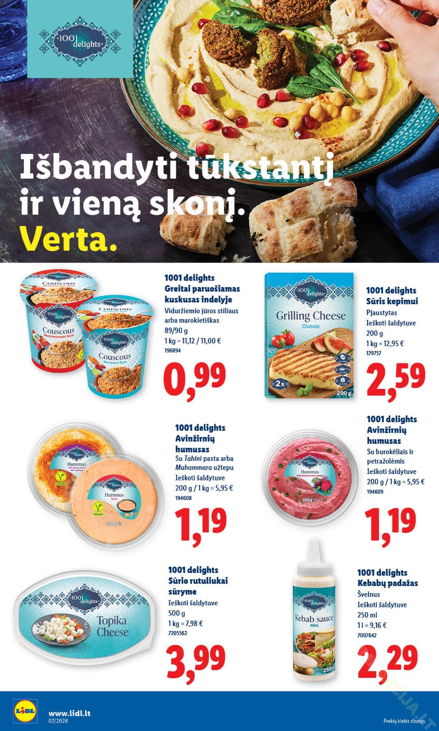 LIDL maisto prekių akcijų leidinys puslapis 26