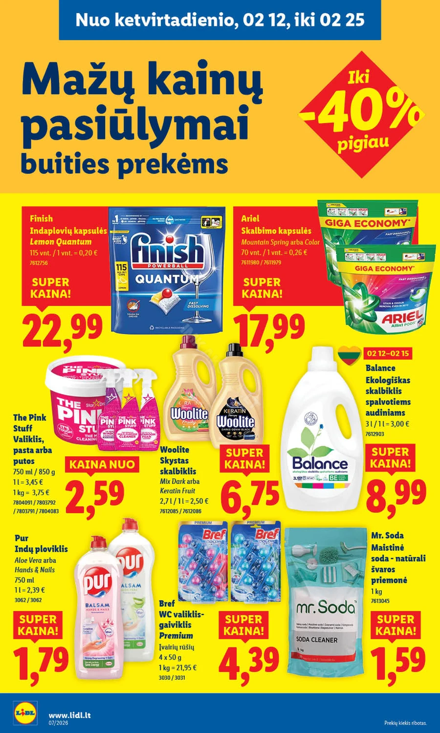 LIDL maisto prekių akcijų leidinys puslapis 28