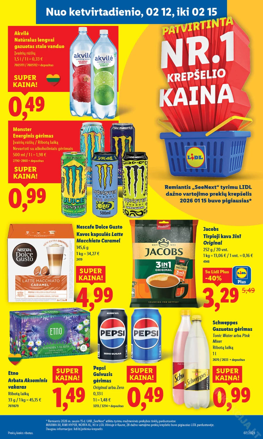 LIDL maisto prekių akcijų leidinys puslapis 29