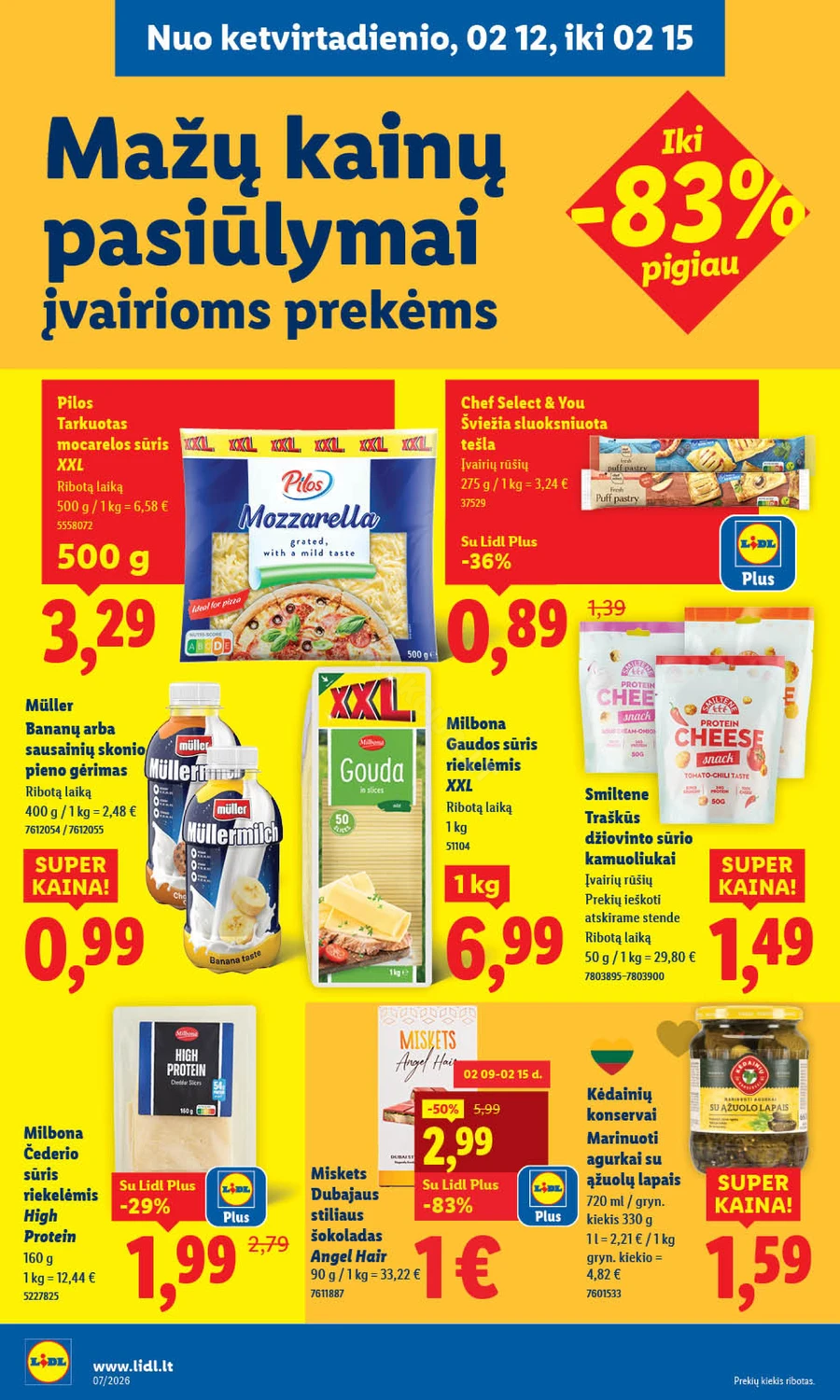 LIDL maisto prekių akcijų leidinys puslapis 30