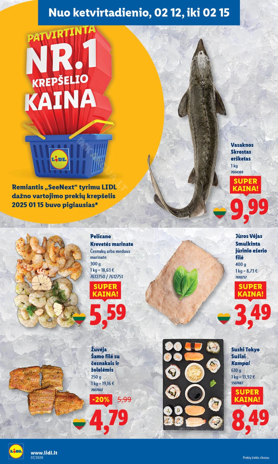 LIDL maisto prekių akcijų leidinys puslapis 38