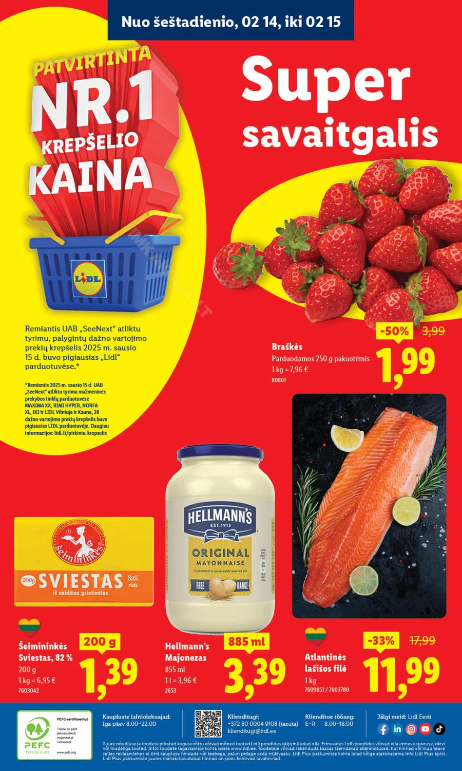 LIDL maisto prekių akcijų leidinys puslapis 40