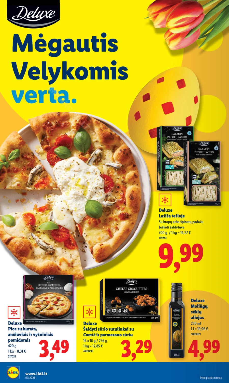 LIDL maisto prekių akcijų leidinys puslapis 8