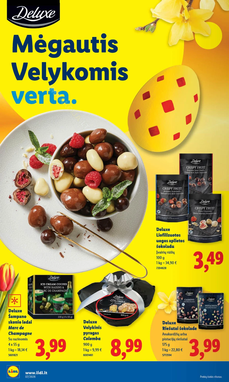 LIDL maisto prekių akcijų leidinys puslapis 10
