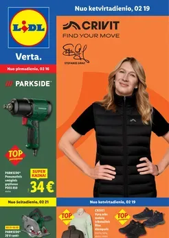 LIDL ne maisto prekių akcijų leidinys