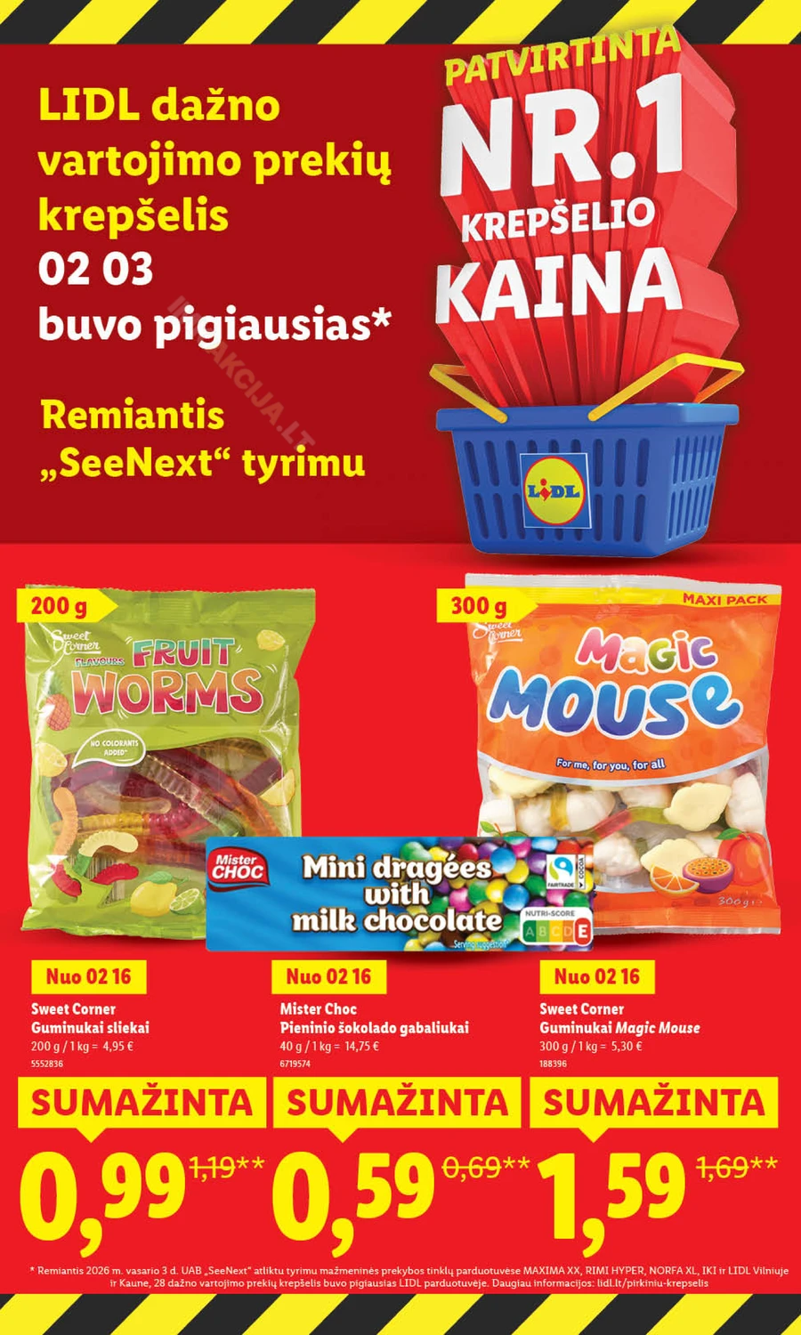 LIDL maisto prekių akcijų leidinys puslapis 2