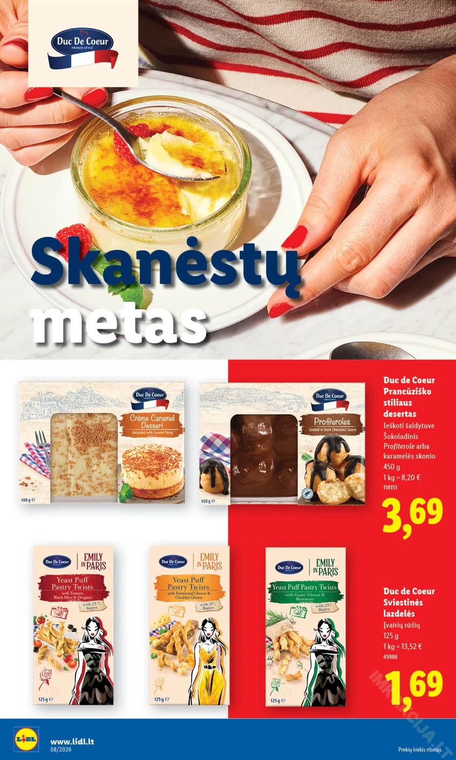 LIDL maisto prekių akcijų leidinys puslapis 20