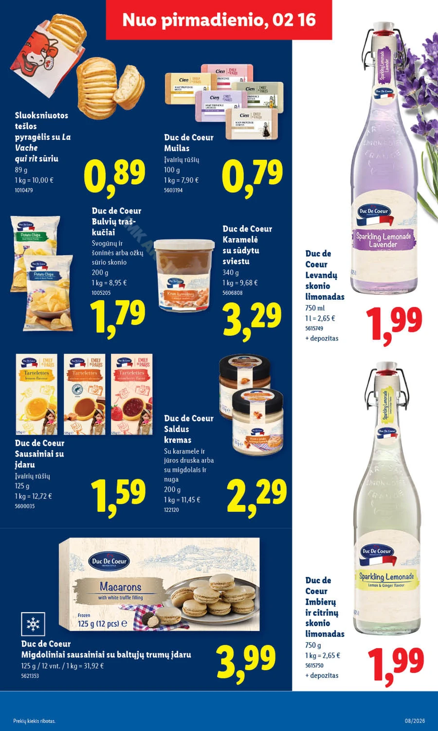 LIDL maisto prekių akcijų leidinys puslapis 21